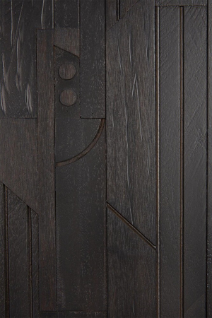   Black Mahogany TV Cabinet | Oroa.com