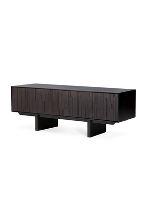  Black Mahogany TV Cabinet | Oroa.com
