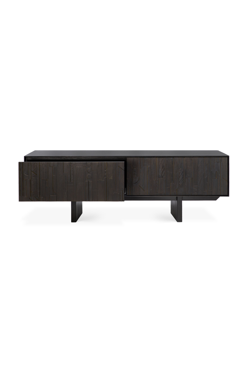   Black Mahogany TV Cabinet | Oroa.com