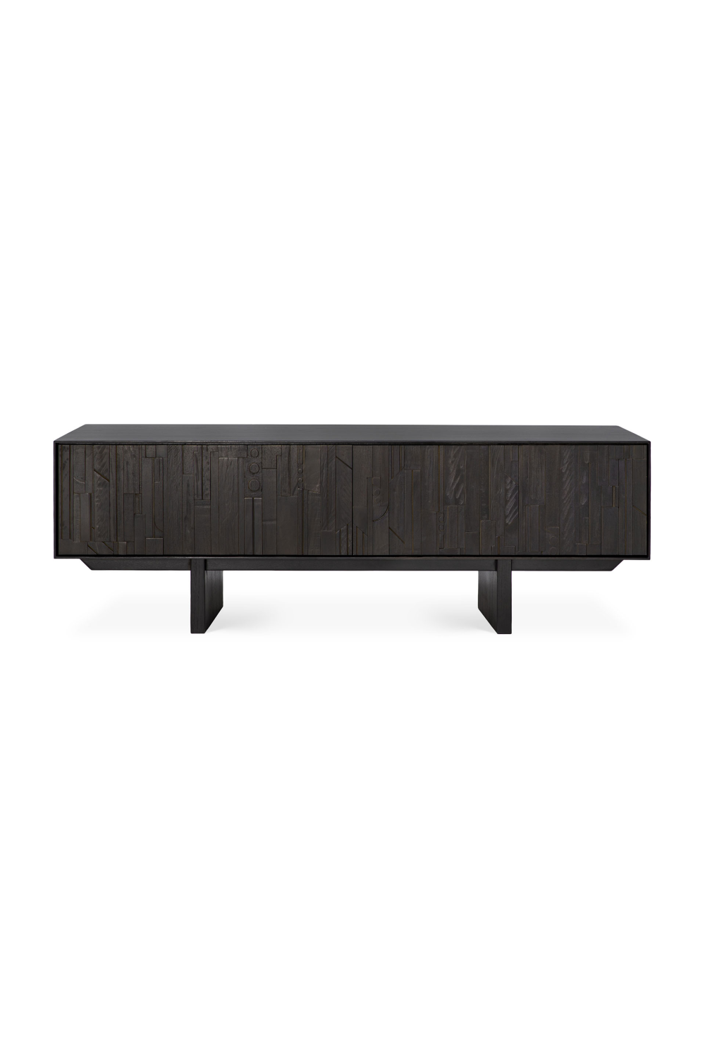   Black Mahogany TV Cabinet | Oroa.com