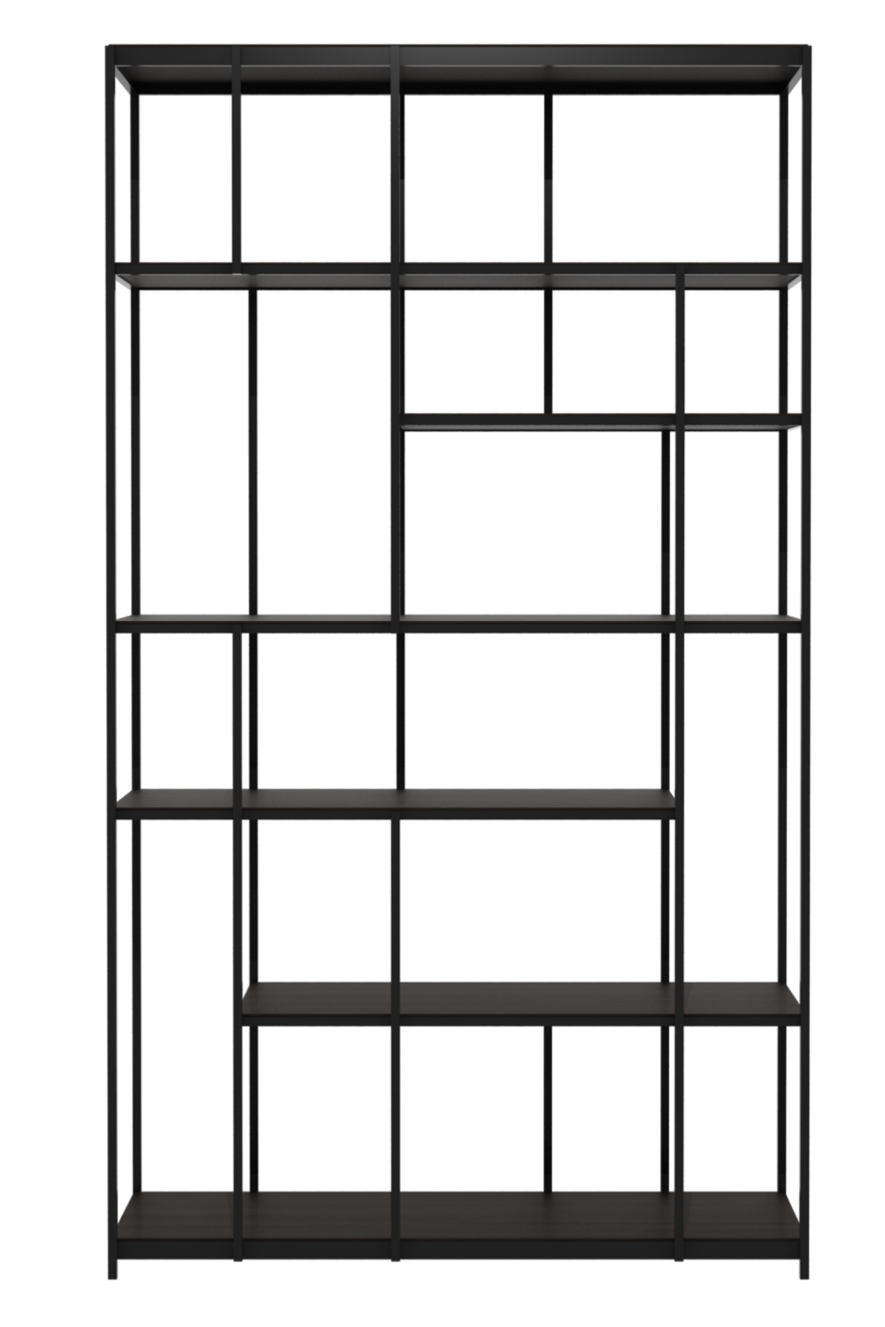   Multilevel Teak Bookcase | Oroa.com