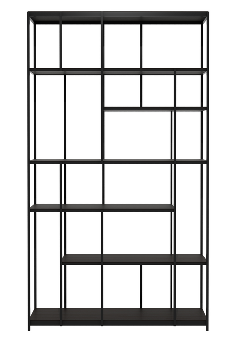   Multilevel Teak Bookcase | Oroa.com