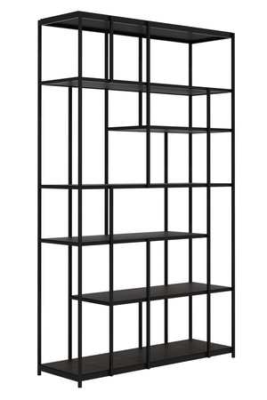   Multilevel Teak Bookcase | Oroa.com
