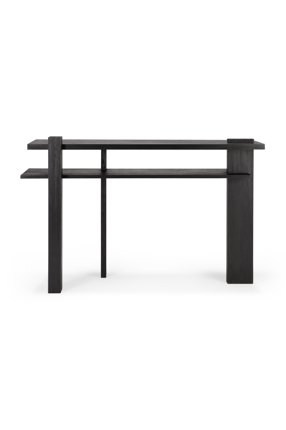   Black Teak Modern Console | Oroa.com