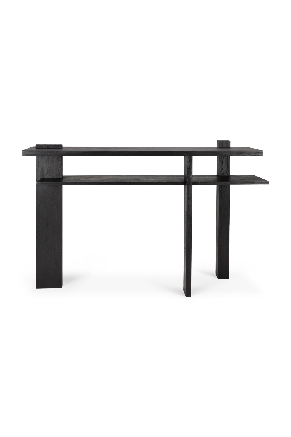   Black Teak Modern Console | Oroa.com