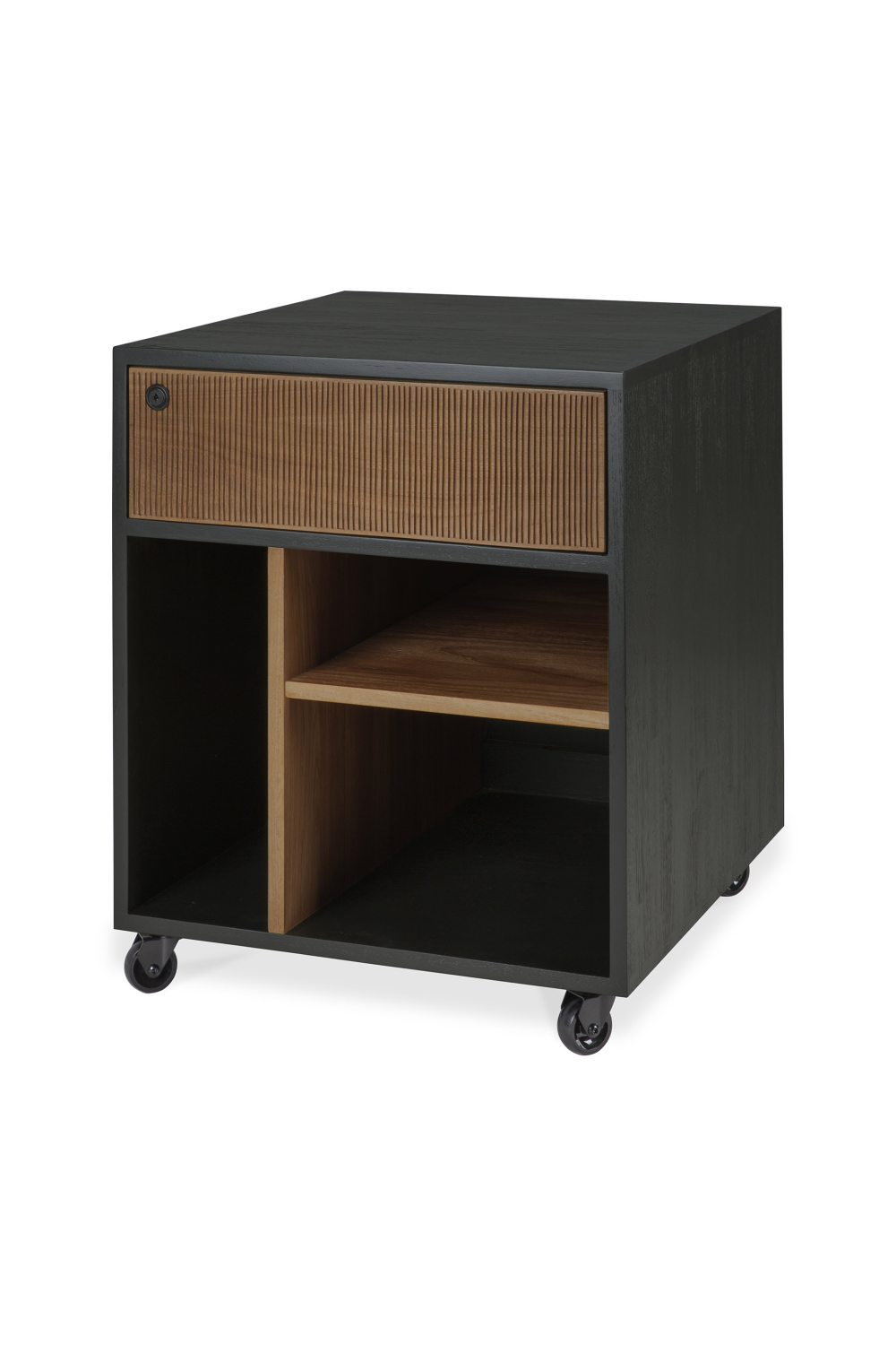   Black Teak Drawer Unit | Oroa.com