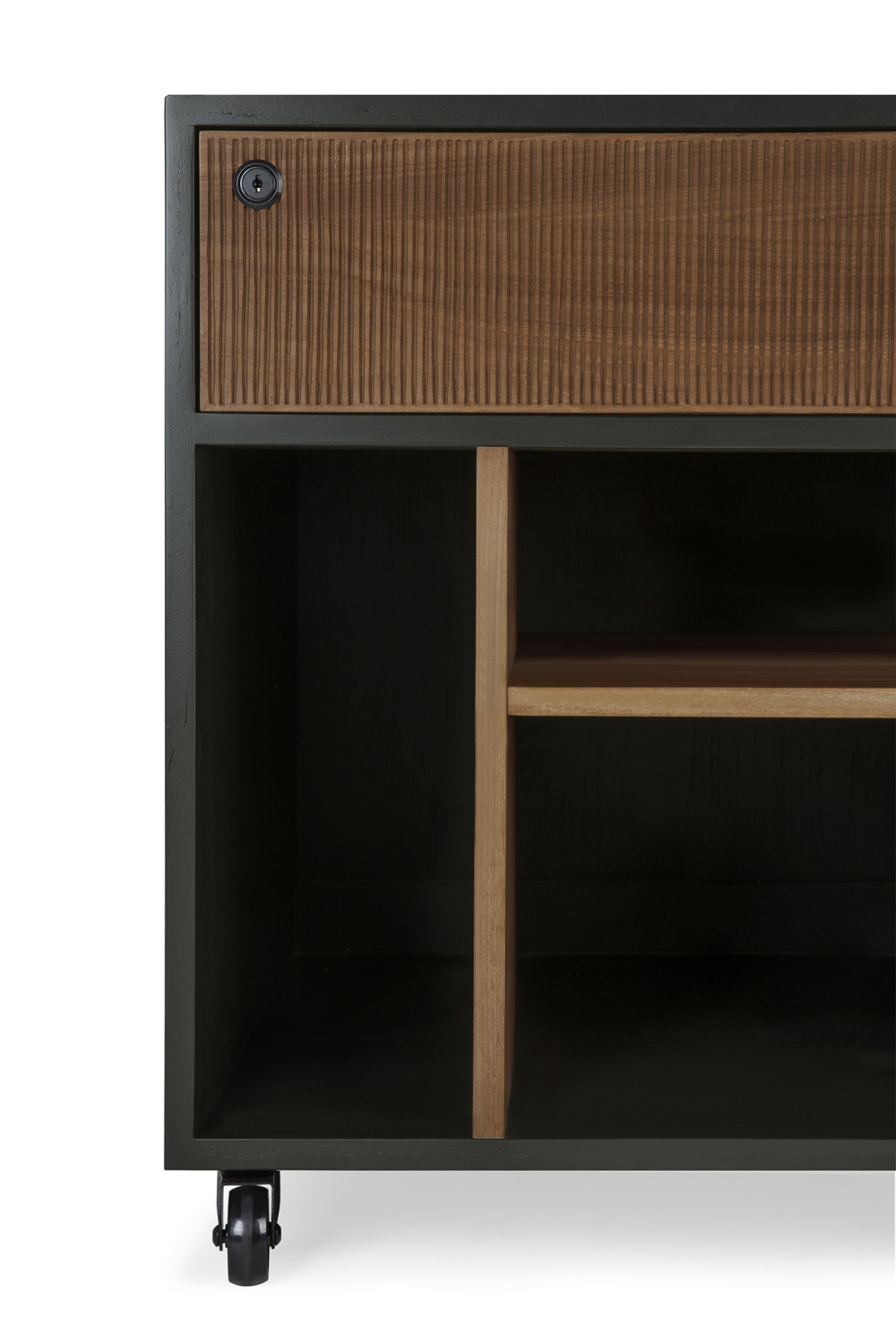   Black Teak Drawer Unit | Oroa.com