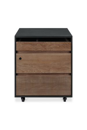  Black Teak Drawer Unit | Oroa.com