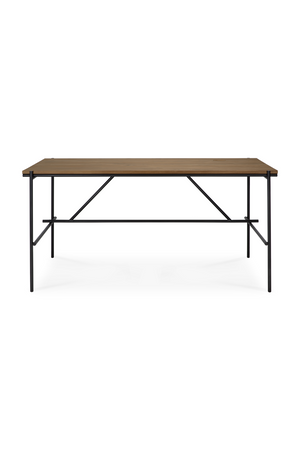   Solid Teak Desk | Oroa.com