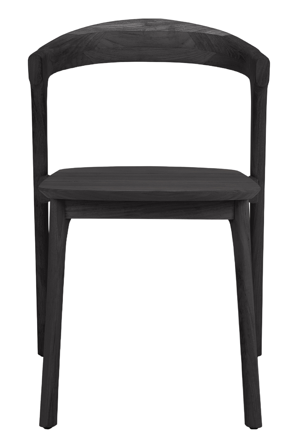   Black Teak Outdoor Dining Chair | Oroa.com
