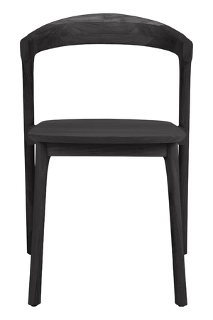   Black Teak Outdoor Dining Chair | Oroa.com