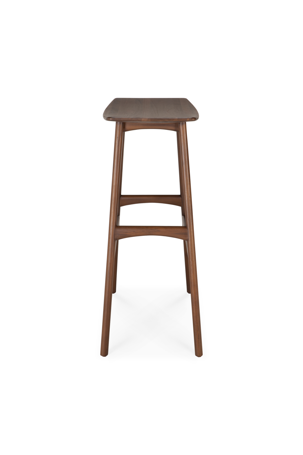   Wooden Backless Barstool | Oroa.com