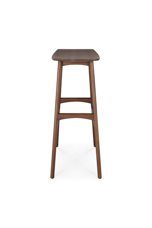   Wooden Backless Barstool | Oroa.com