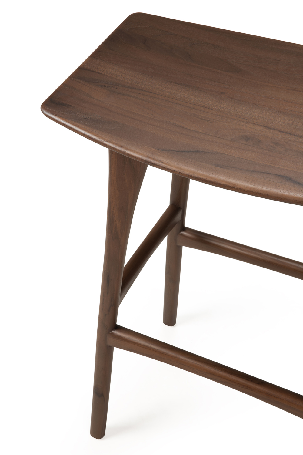   Wooden Backless Barstool | Oroa.com