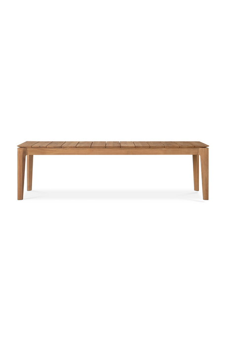   3-Seater Teak Cushioned Outdoor Bench | Oroa.com