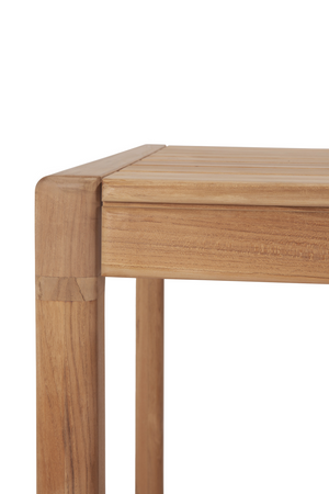   Solid Teak Outdoor Dining Table | Oroa.com
