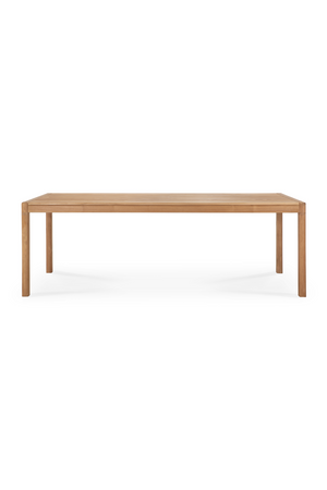   Solid Teak Outdoor Dining Table | Oroa.com