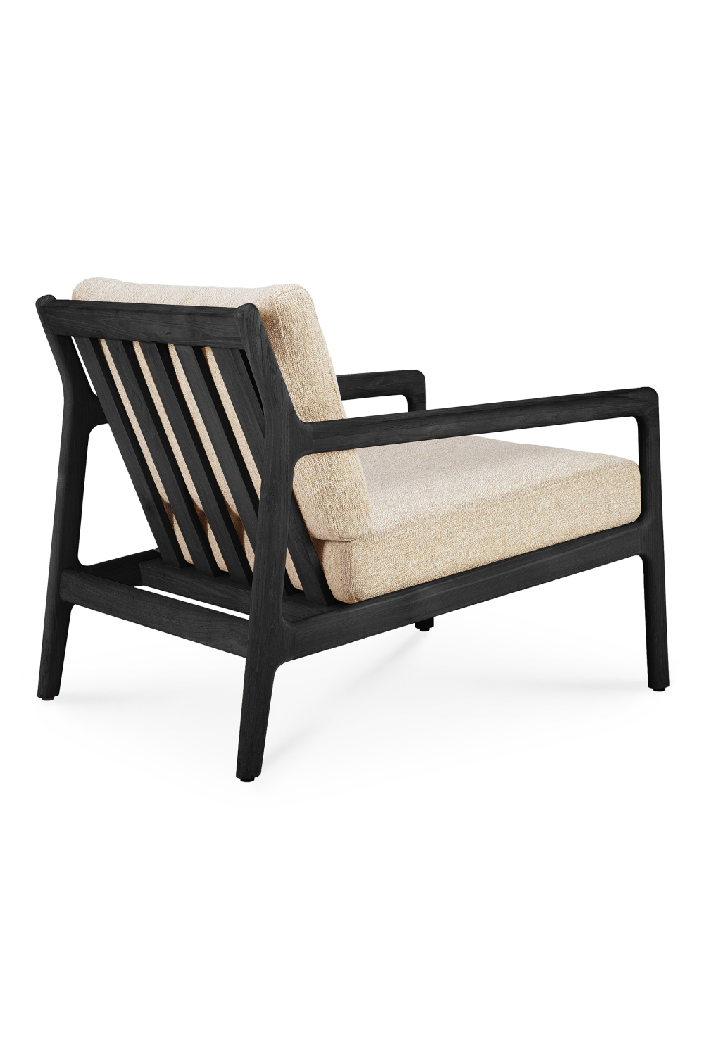   Black Teak Outdoor Lounge Chair | Oroa.com