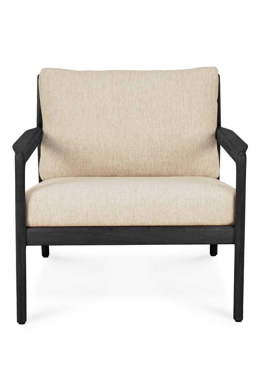  Black Teak Outdoor Lounge Chair | Oroa.com
