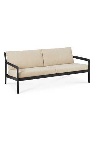   Black Teak Outdoor Sofa | Oroa.com