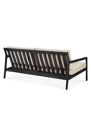   Black Teak Outdoor Sofa | Oroa.com