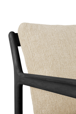   Black Teak Outdoor Sofa | Oroa.com
