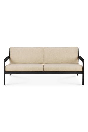   Black Teak Outdoor Sofa | Oroa.com