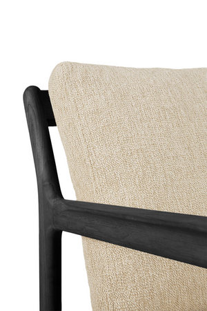   Black Teak 3+ Seater Outdoor Sofa | Oroa.com