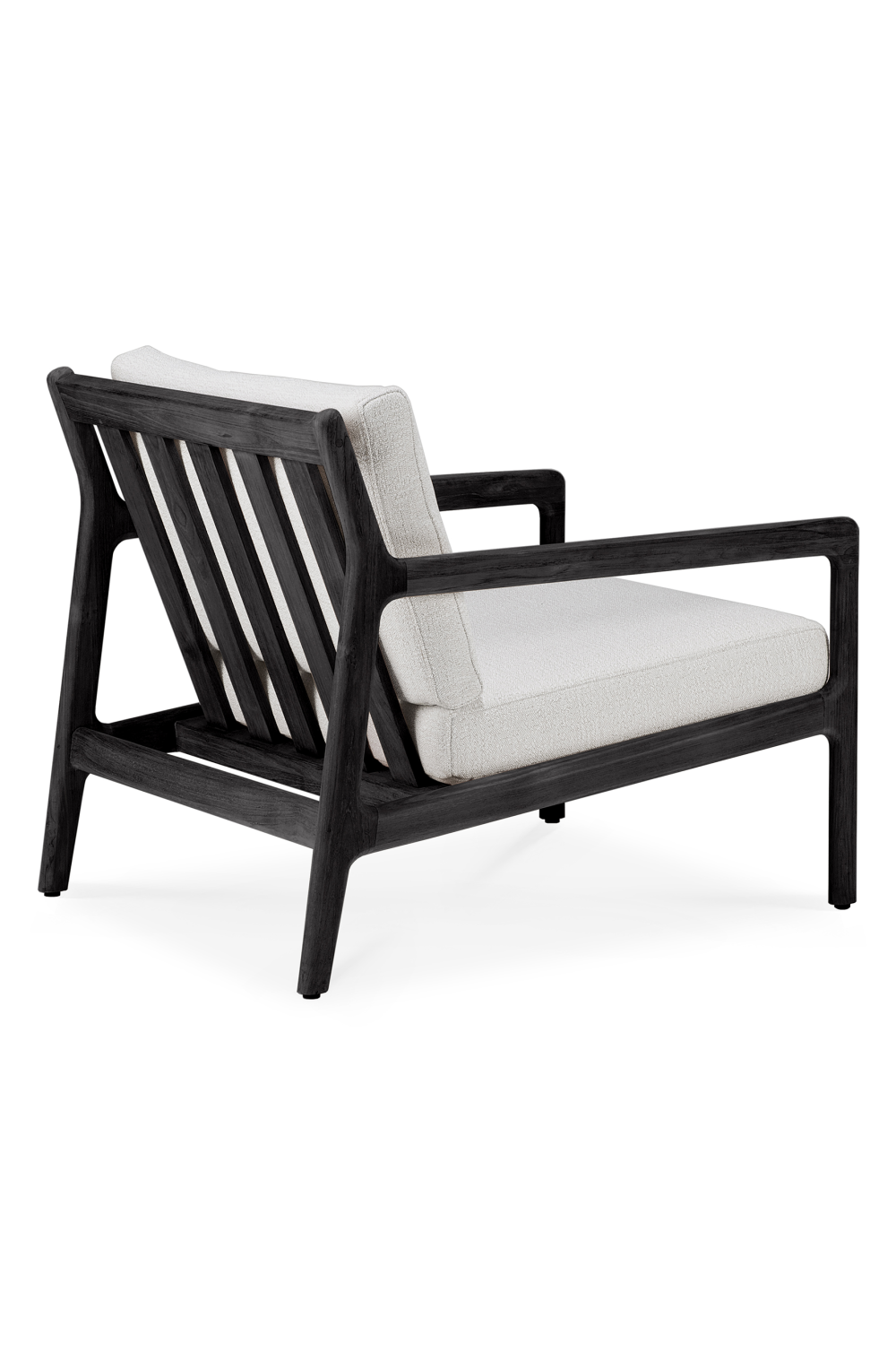   Black Teak Outdoor Lounge Chair | Oroa.com