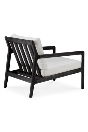   Black Teak Outdoor Lounge Chair | Oroa.com