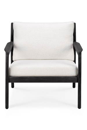   Black Teak Outdoor Lounge Chair | Oroa.com