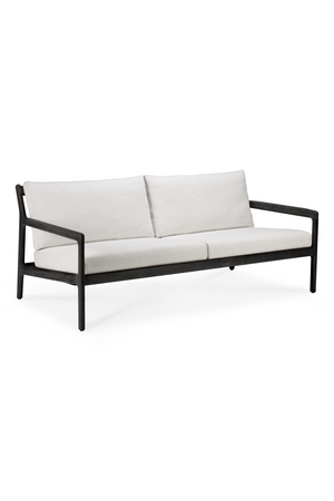   Black Teak Outdoor Sofa | Oroa.com