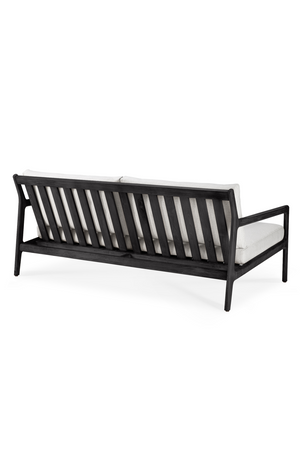   Black Teak Outdoor Sofa | Oroa.com
