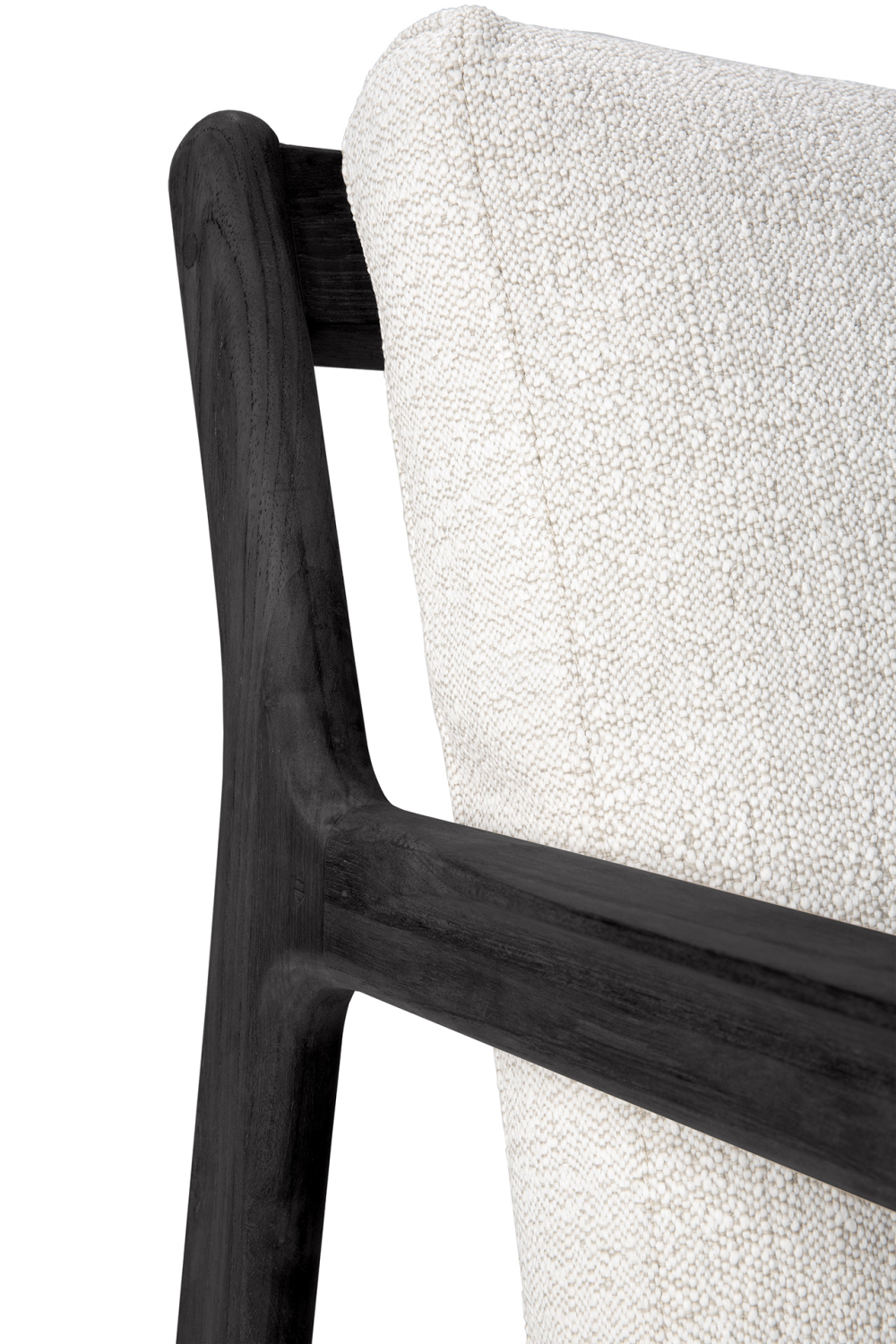   Black Teak Outdoor Sofa | Oroa.com