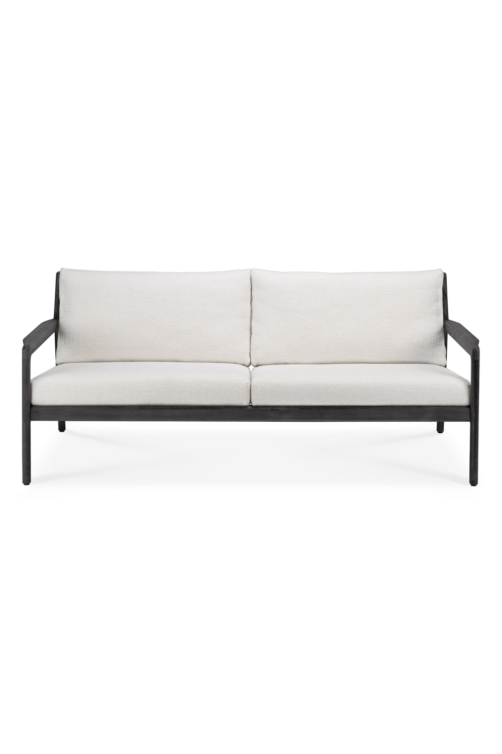   Black Teak Outdoor Sofa | Oroa.com