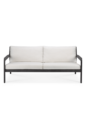   Black Teak Outdoor Sofa | Oroa.com