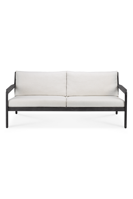   Black Teak Outdoor Sofa | Oroa.com