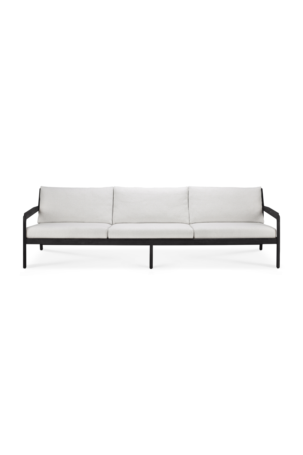   Black Teak 3+ Seater Outdoor Sofa | Oroa.com