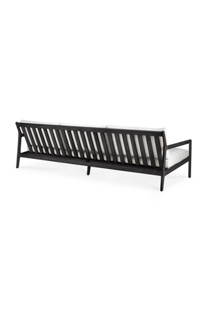   Black Teak 3+ Seater Outdoor Sofa | Oroa.com