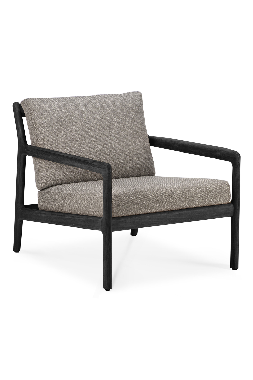   Black Teak Outdoor Lounge Chair | Oroa.com