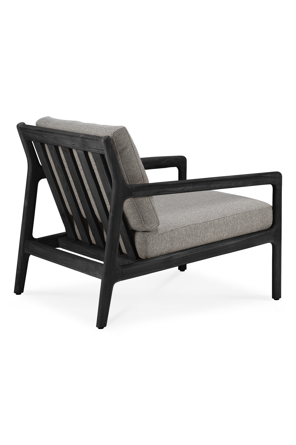   Black Teak Outdoor Lounge Chair | Oroa.com