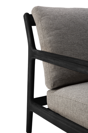  Black Teak Outdoor Lounge Chair | Oroa.com