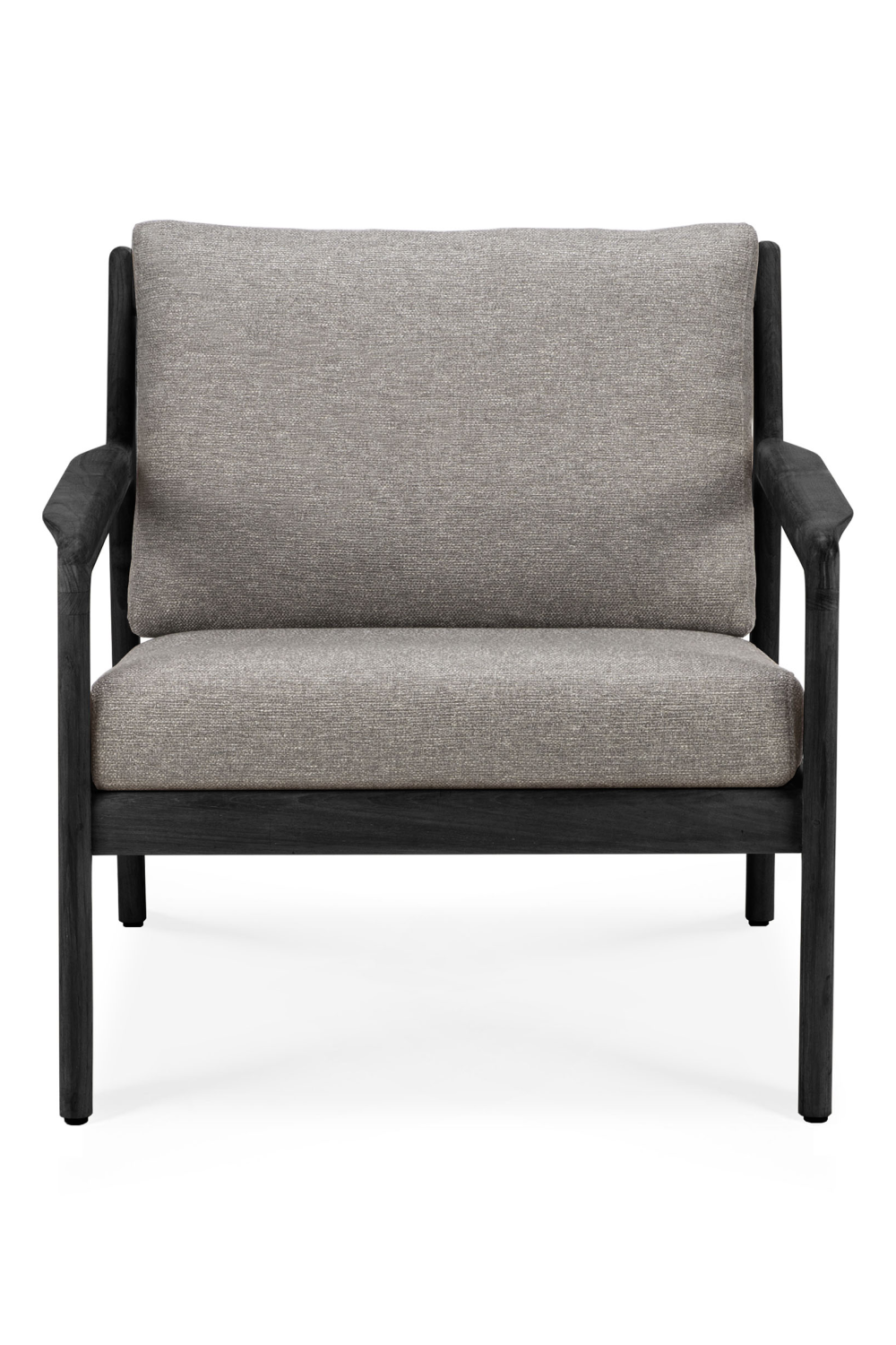   Black Teak Outdoor Lounge Chair | Oroa.com