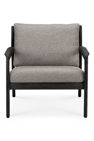   Black Teak Outdoor Lounge Chair | Oroa.com
