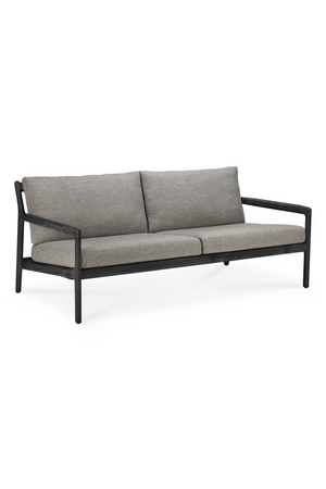   Black Teak Outdoor Sofa | Oroa.com