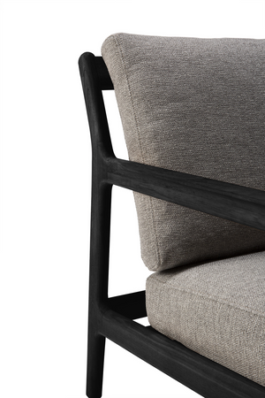   Black Teak Outdoor Sofa | Oroa.com