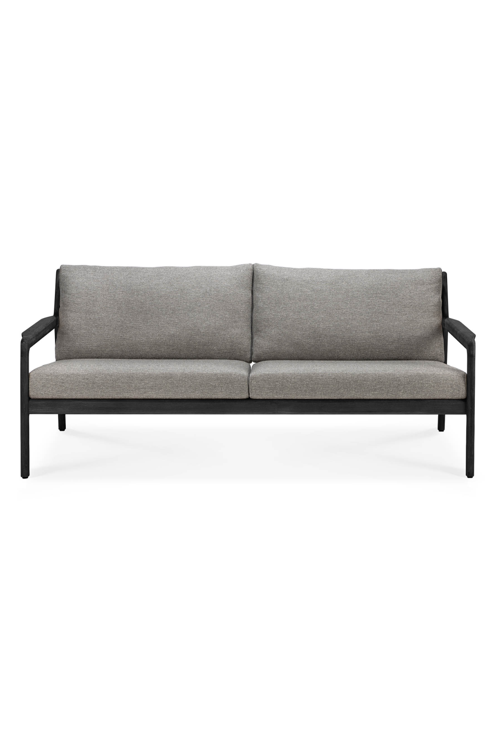   Black Teak Outdoor Sofa | Oroa.com