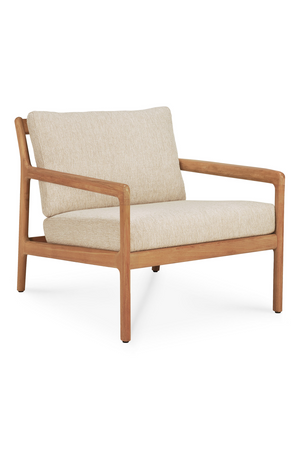   Teak Framed Outdoor Lounge Chair | Oroa.com