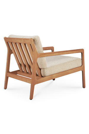   Teak Framed Outdoor Lounge Chair | Oroa.com