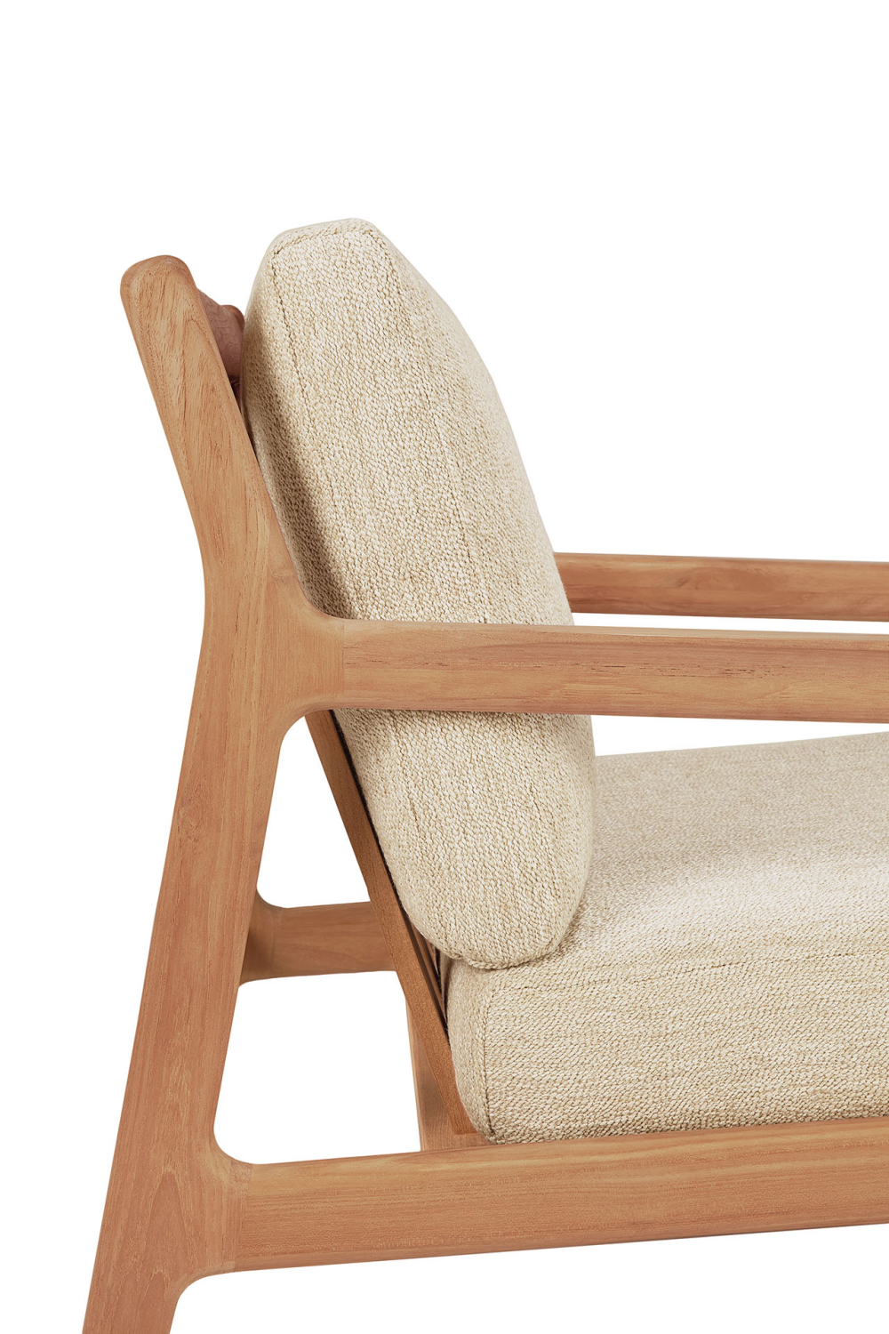   Teak Framed Outdoor Lounge Chair | Oroa.com